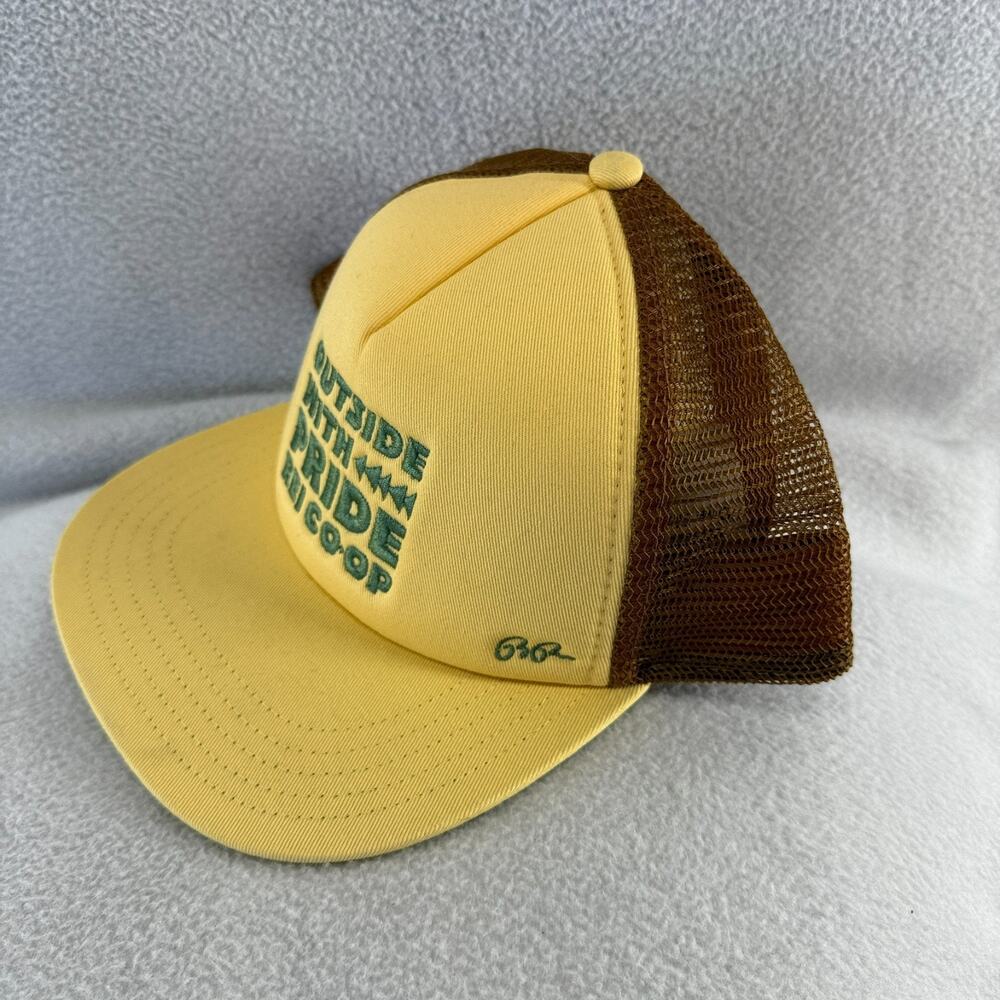 REI Coop Hat Adult OSFA Adjustable Snapback Netplus Mesh Trucker Deadstock NEW - Picture 3 of 9